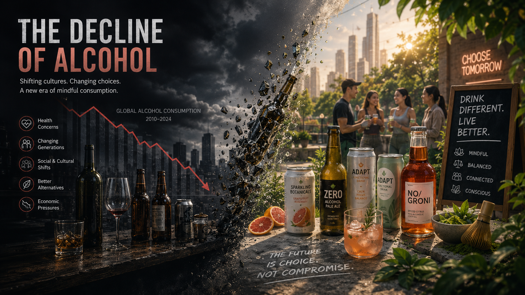 The Decline of Alcohol 