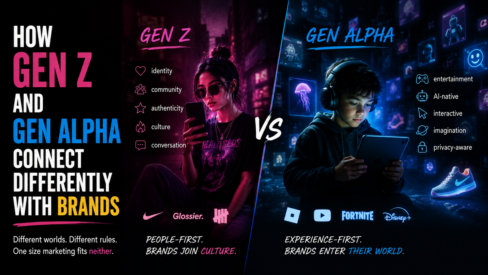 How Gen Z and Gen Alpha Connect Differently with Brands