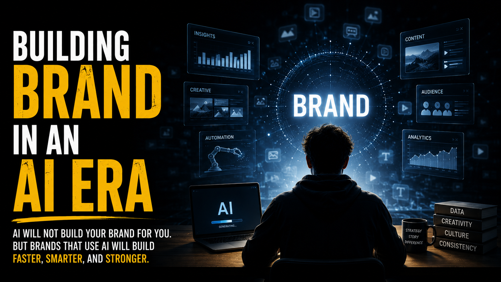 Building Brand in an AI Era AI is about to flood the world with average content